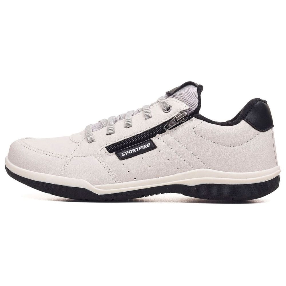 Sapatênis Masculino Casual Sport Fire Zíper Lateral