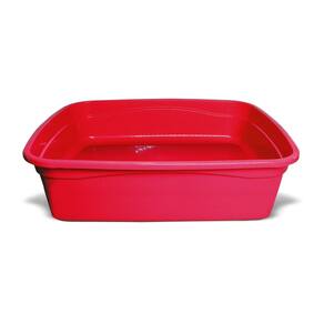 Caixa De Areia Inteligente Gatos Pet Banheira Furba Vermelho