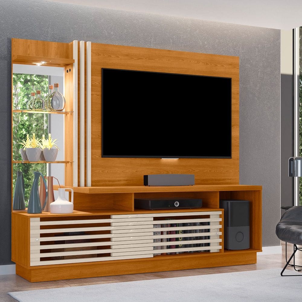 Home Theater Frizz Plus Cinamomo Off White Madetec