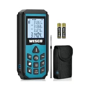 Trena A Laser WS8910 40m Wesco 2 Pilhas Medidor A Distancia