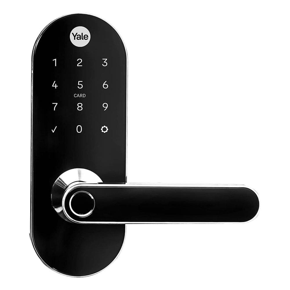 Fechadura Digital YMC 420W Preto Fosco com Zigbee Integrado