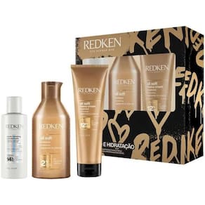 Kit Redken All Soft Shamp 300 + Másc 250 + ABC Concentre 150