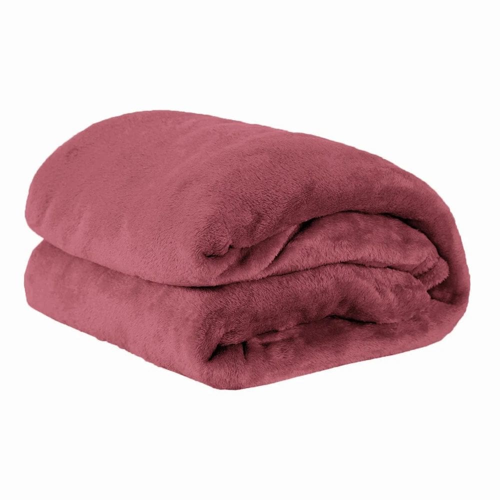 Cobertor Queen Fleece Toque Aveludado Macio Quentinho