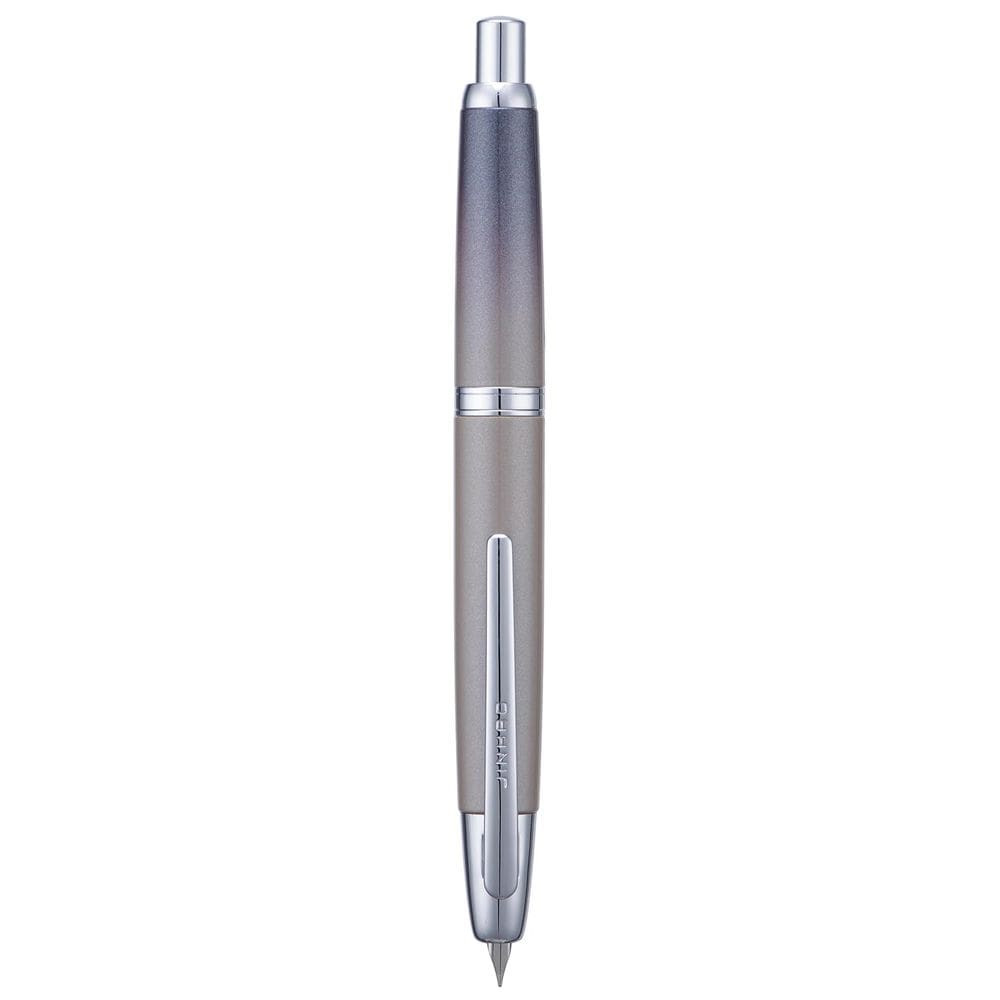 Caneta-tinteiro Jinhao 10 Press Retrátil XF Nib com caixa cinza