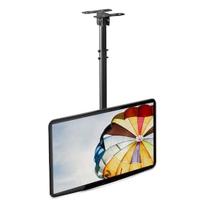 Suporte TV Inclinável de Teto ELG, A05V6, 26"-75", Até 68kg, Giro 30°, Inclinação 15°, Ajuste de Altura