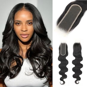 Fecho de renda TATAYOOBOBO 100% real HD Lace Body Wave 35 cm