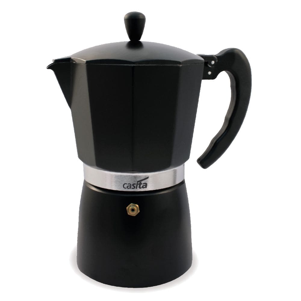 Cafeteira Italiana Moka Express 6 Xícaras Café Rápido Preto