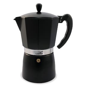 Cafeteira Italiana Moka Express 6 Xícaras Café Rápido Preto