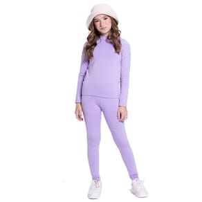 Conjunto Térmico Infantil Ultra Comfort Lilás Costão