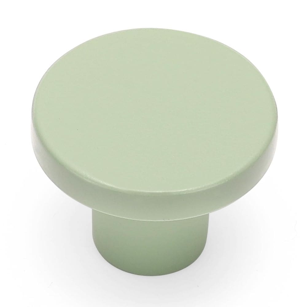 Knobs de gabinete Ravinte Light Green Zinc Alloy, pacote com 30
