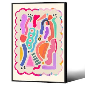 Pôster de arte de parede Medpol Funky Cute Kids Abstract 40x60cm