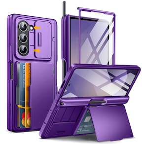 Capa de telefone TONGATE para Samsung Galaxy Z Fold 6 roxa