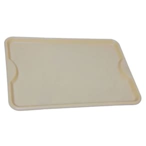 Bandeja Plástico Retangular 48 x 33 cm Bege Supercron - SUP 006