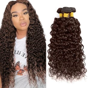 Pacotes de cabelo DiexRlamx Water Wave Color #4 56-66cm 300g