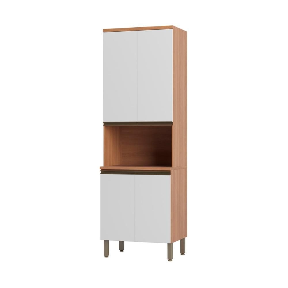Armário de Cozinha para Forno/Micro-ondas com 4 Portas 70cm Multimóveis CR20399