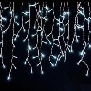10 Metros Cascata 400 Lampadas Led Pisca Natal Cor