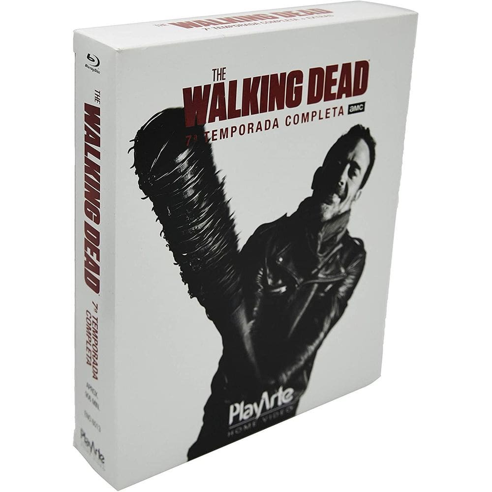 Blu Ray The Walking Dead 7 Temporada Completa 4 Discos