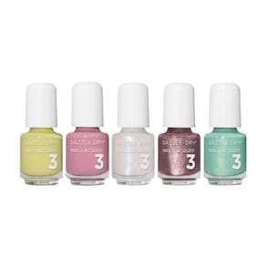 Conjunto de verniz para unhas Dazzle Dry Mini Flight escolhido a dedo 5 mL x 5