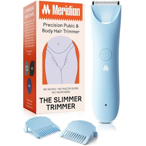 Aparador de cabelo MERIDIAN Slimmer Trimmer Refletor LED úmido/seco