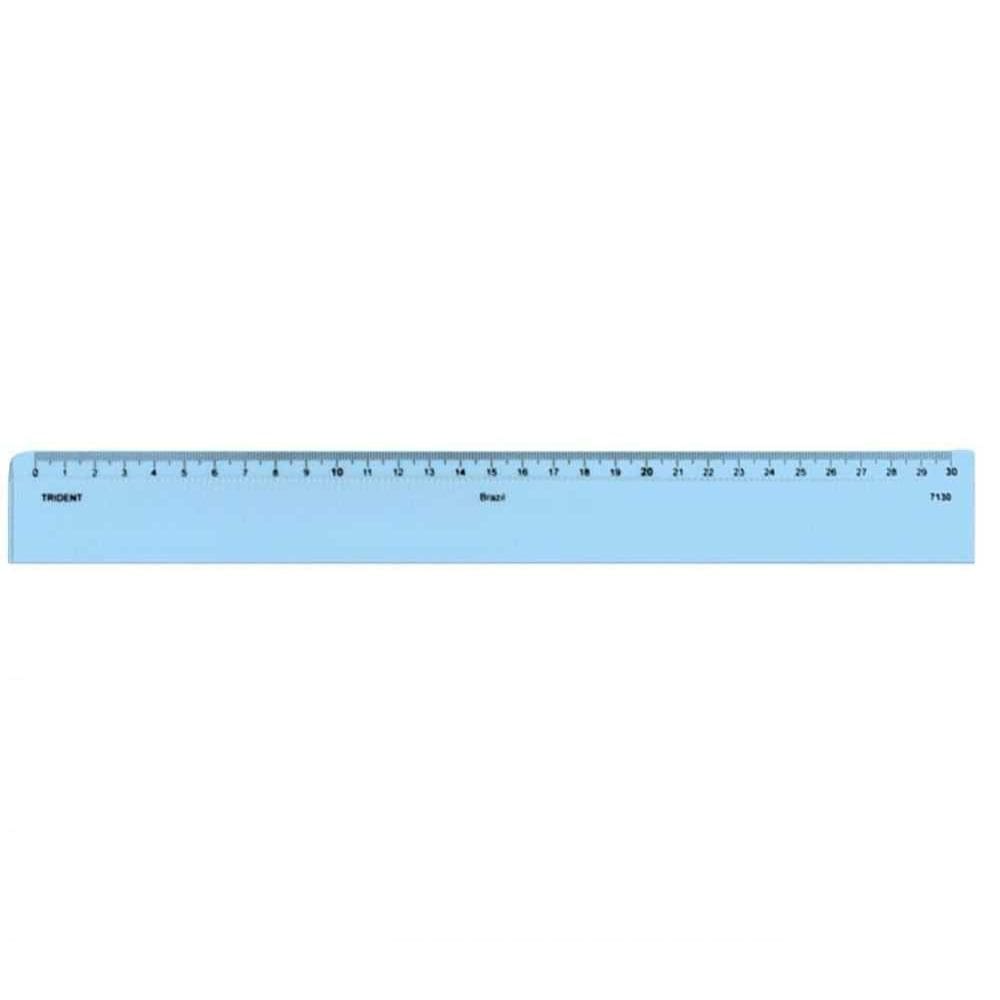 Régua Acrílica Trident 7130 - 30Cm