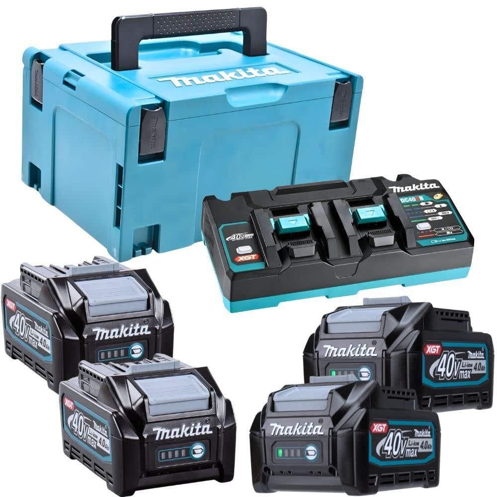 Carregador Bivolt DC40RB com 4 Baterias 40V BL4040 MAKITA