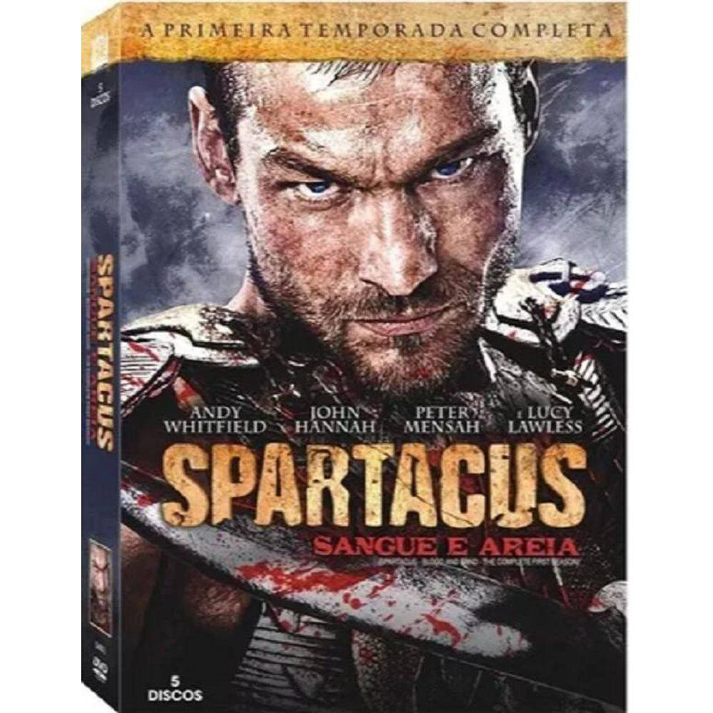 Box Spartacus Sangue E Areia 1ª Temp. Completa 5 DVDs
