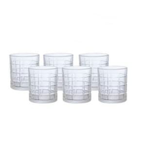 Kit com 6 Copos vidro 360ML Aurora Hauskraft