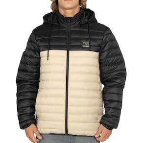 Jaqueta Quiksilver Scaly Bicolor WT25 Masculina Preto/Bege