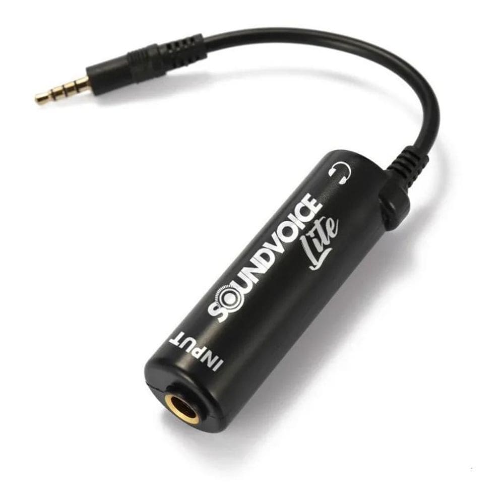 Conversor Soundvoice Lite Amplify It70 P2/P10 Preto 120mm