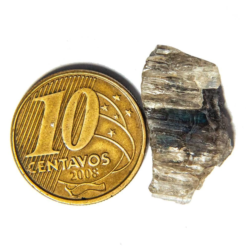 Escapolita Bicolor Marialita Pedra Natural 14,5ct 24mm