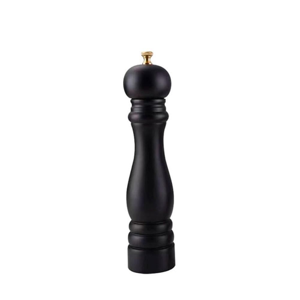 Moedor de Sal Pimenta Madeira L`Hermitage Legno Preto 25X5CM