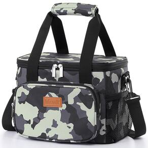 Lancheira Lifewit Medium Insulated Soft Cooler 8,5 L Camuflage