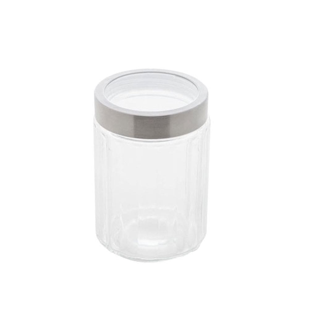 Porta Mantimento Vidro Tampa Aço Inox Sydney 1,2L Lyor