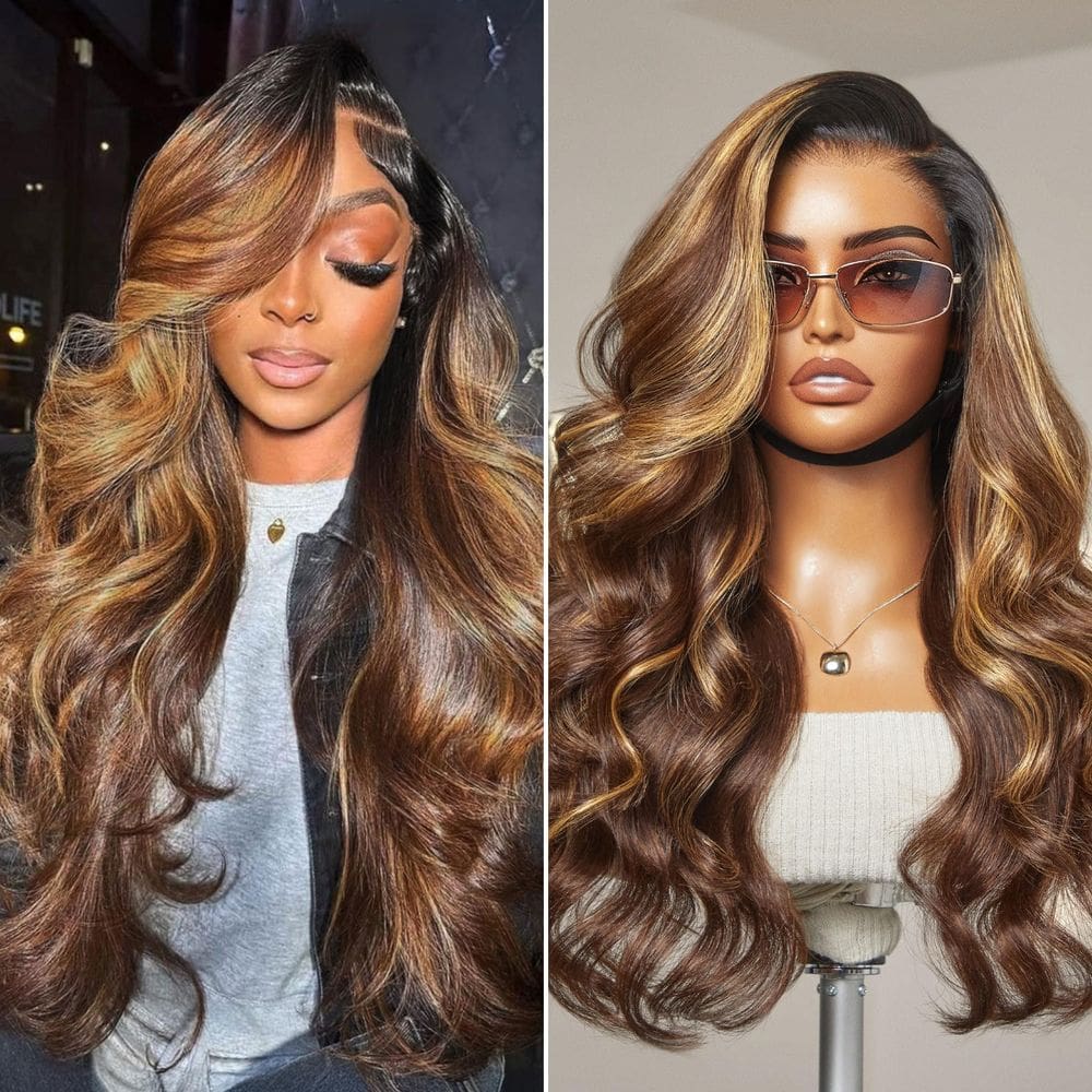 Peruca LUVME HAIR PARTINGMax Lace Highlight Loose Body Wave 24"