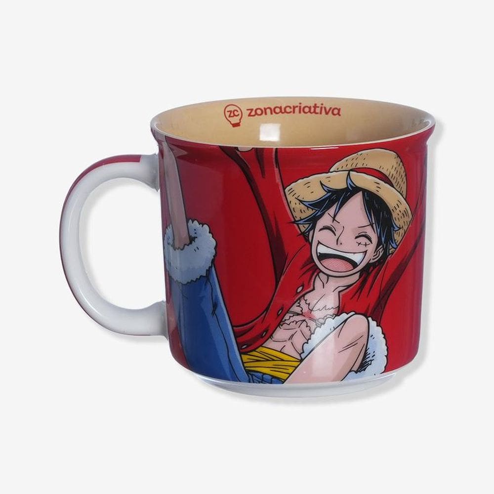 Caneca Tom One Piece Monkey D. Luffy 350 Ml - Zona Criativa