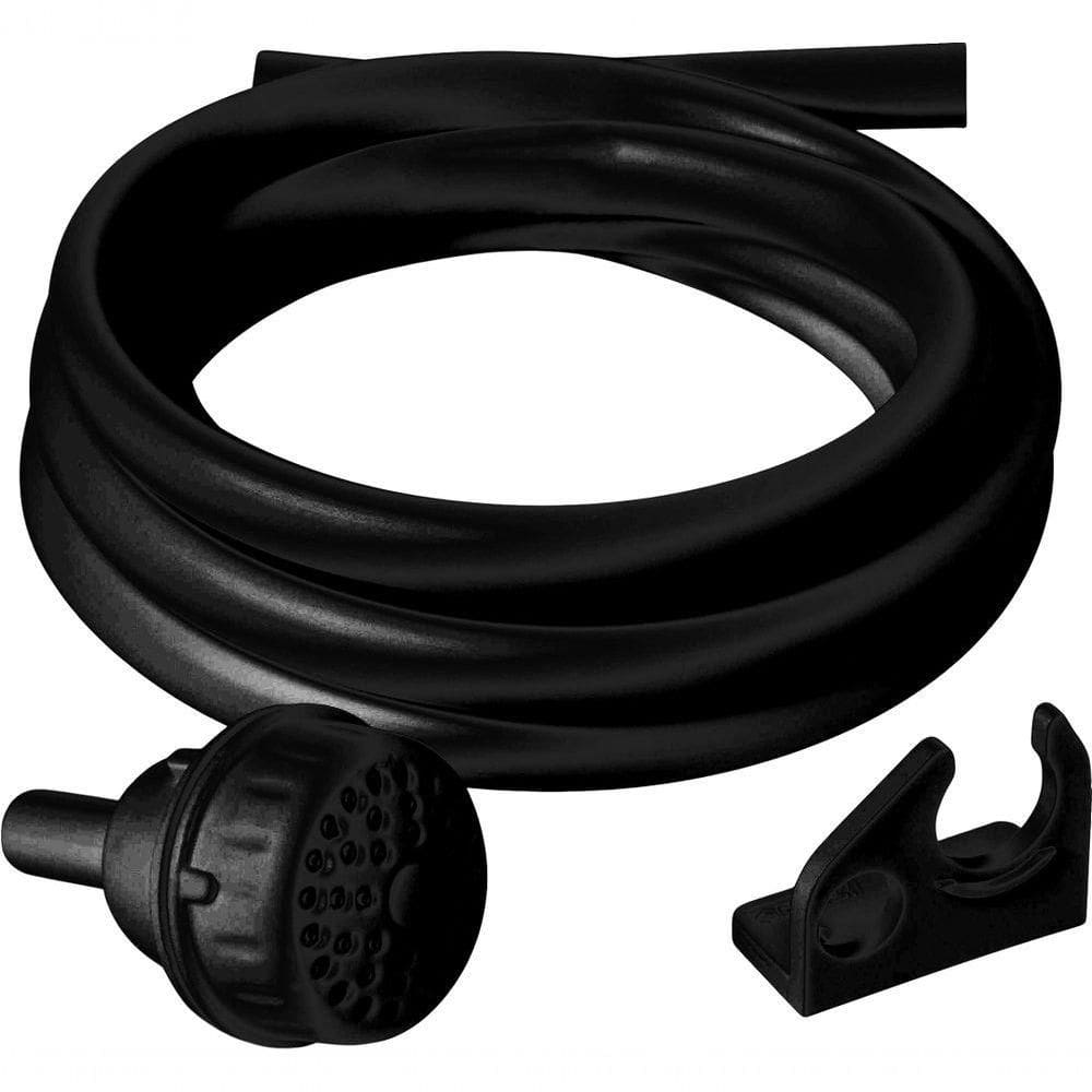 Mangueira Para Chuveiro 2,10m Universal Preta - Sintex