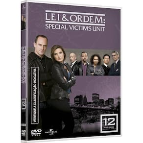 Law And Order: SVU - 12º Ano - DVD sintético - Drama Policial
