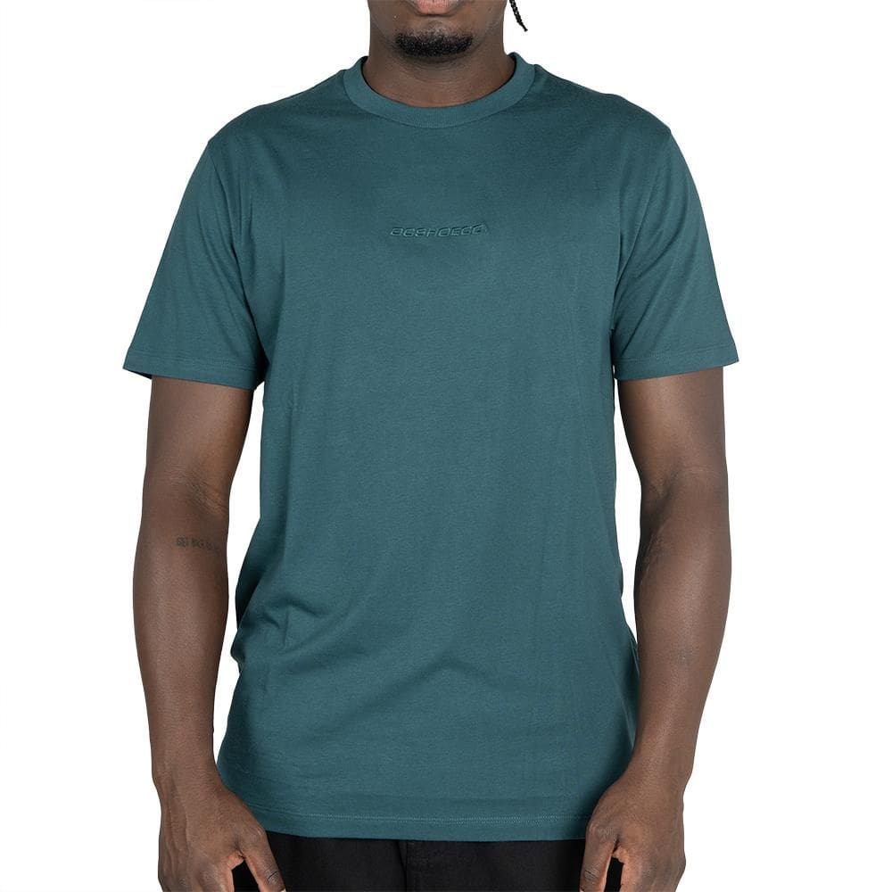 Camiseta DC Shoes Baseline WT25 Masculina Petroleo