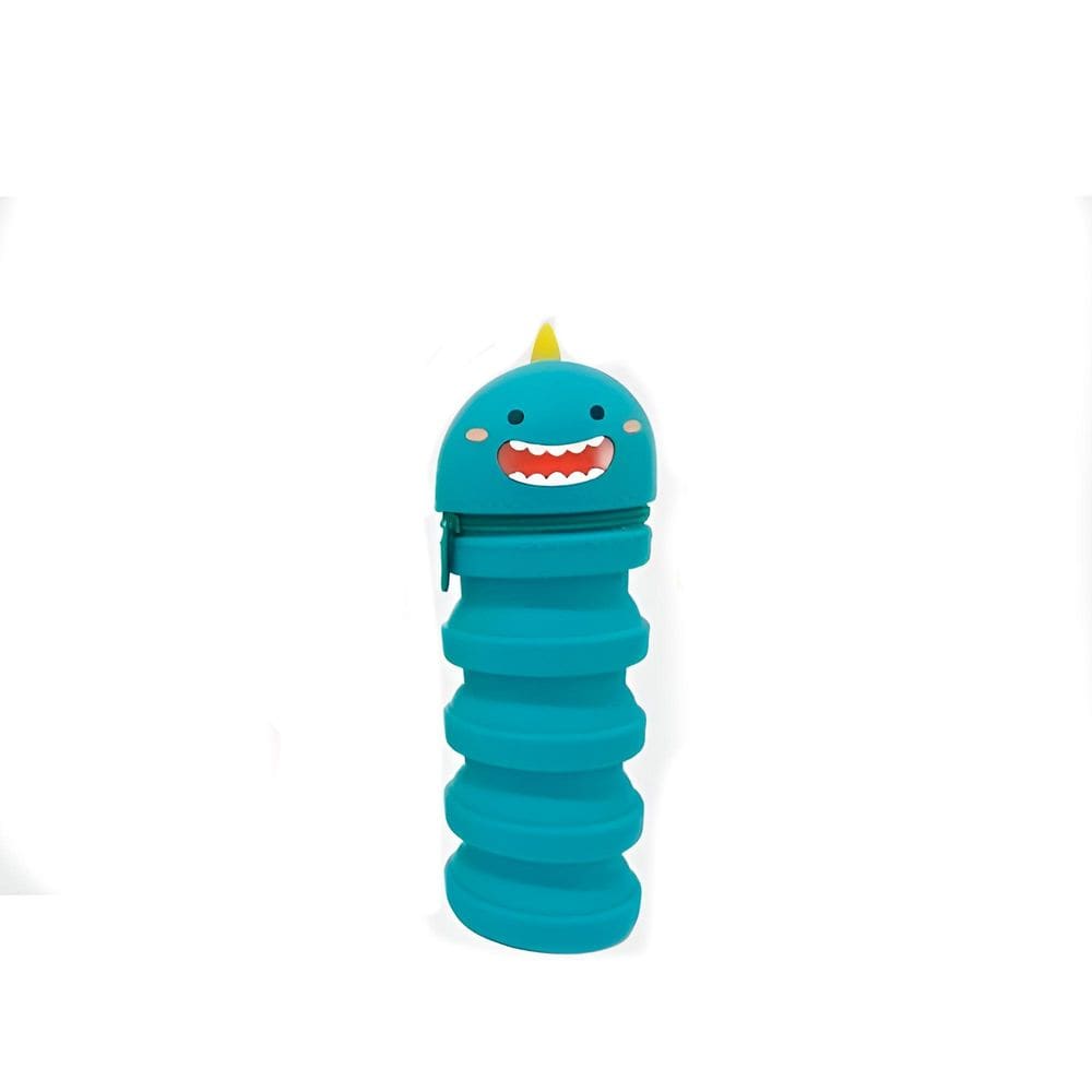 Estojo Retrátil Divertido Personagens Silicone Escola