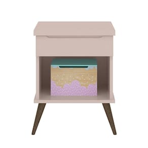 Mesa De Cabeceira Infantil Com 1 Gaveta Melinda Rosê - Phoenix