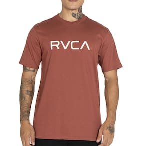 Camiseta RVCA Big RVCA WT25 Masculina Vinho
