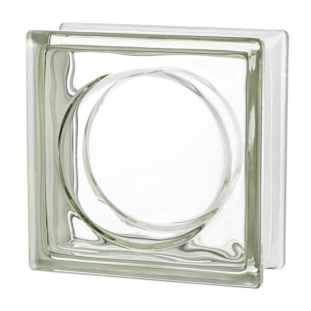 Bloco De Vidro Transparente19X19X8Cm  Alpha  - Construmarcas