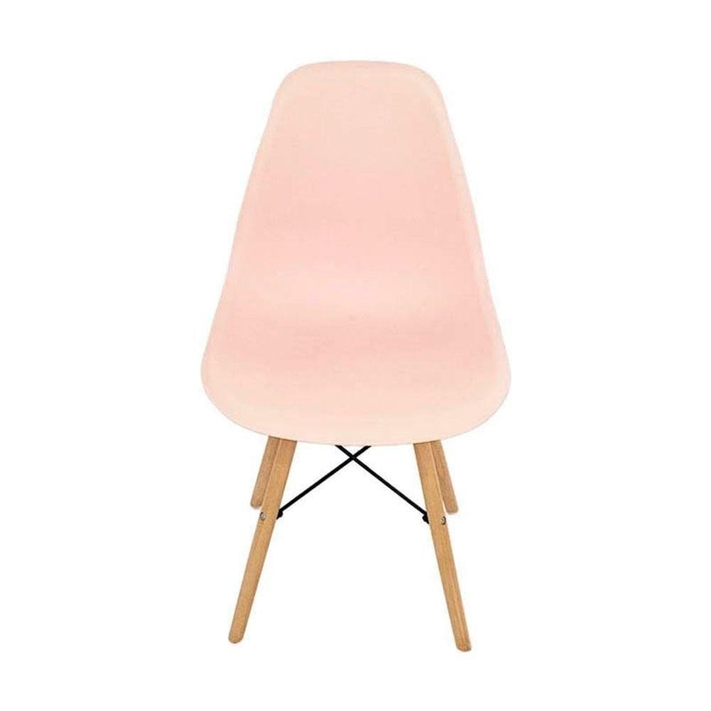 Cadeira Eames Eiffel Lisa Rosa Bebê
