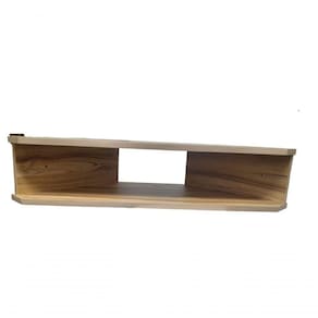 Rack Sala De Canto Madeirado Para Ate 32 Polegadas Em Mdf