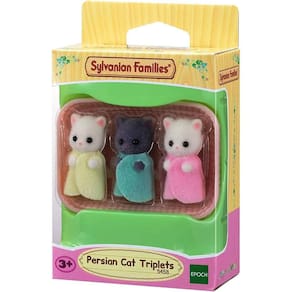 Sylvanian Families Trigemeos Gato Persa Divertido Epoch 5458