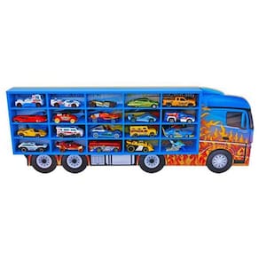 Estante Hot Wheels Painel Expositor 20 Carrinhos Mdf 87cm