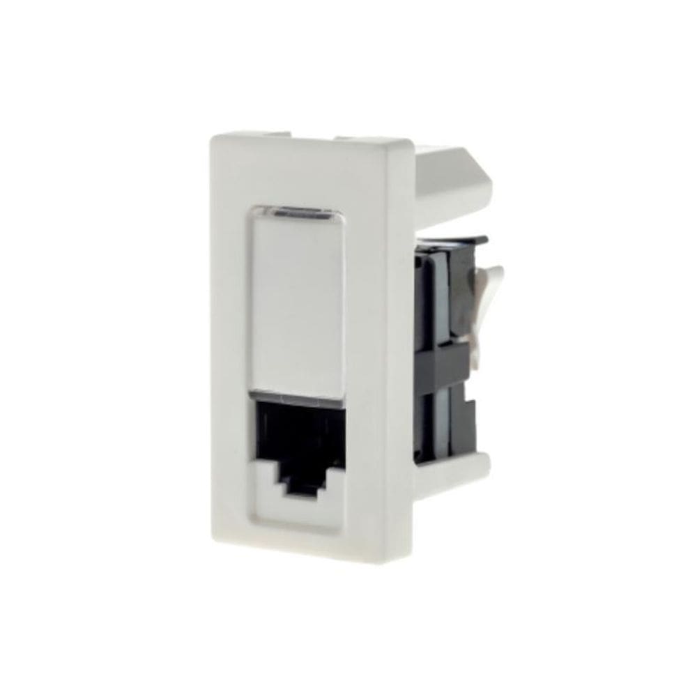 Modulo Tomada Rj45 Cat5E Branco Pial Plus +
