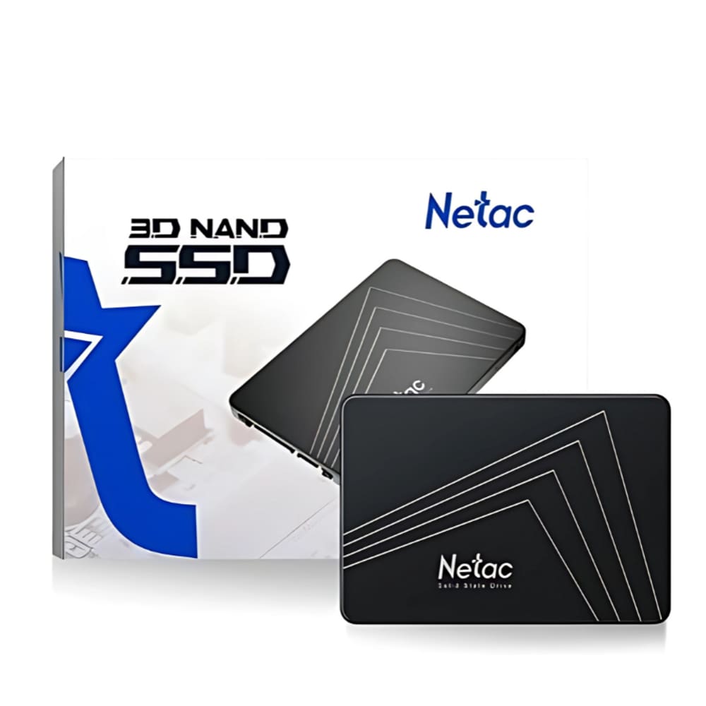 SSD 256GB 2,5" SATA III 3D Nand N600S NETAC Até 540/490MB/S - NT01N600S-256G-S3X