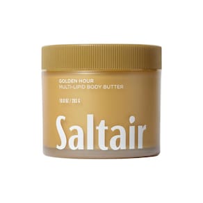 Frasco de 300 ml de manteiga corporal Saltair Multilipídico Golden Hour