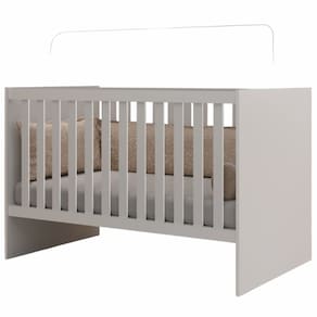Berço Americano J&A Móveis Giovana para quarto de bebê branco